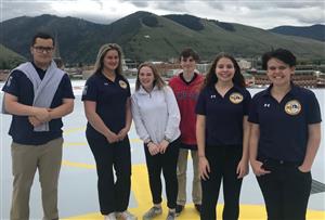 Visiting the helicopter landing pad atop St. Patrick Hospital 